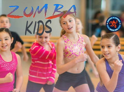 Zumba Kids en el Gimnasio Pedregal